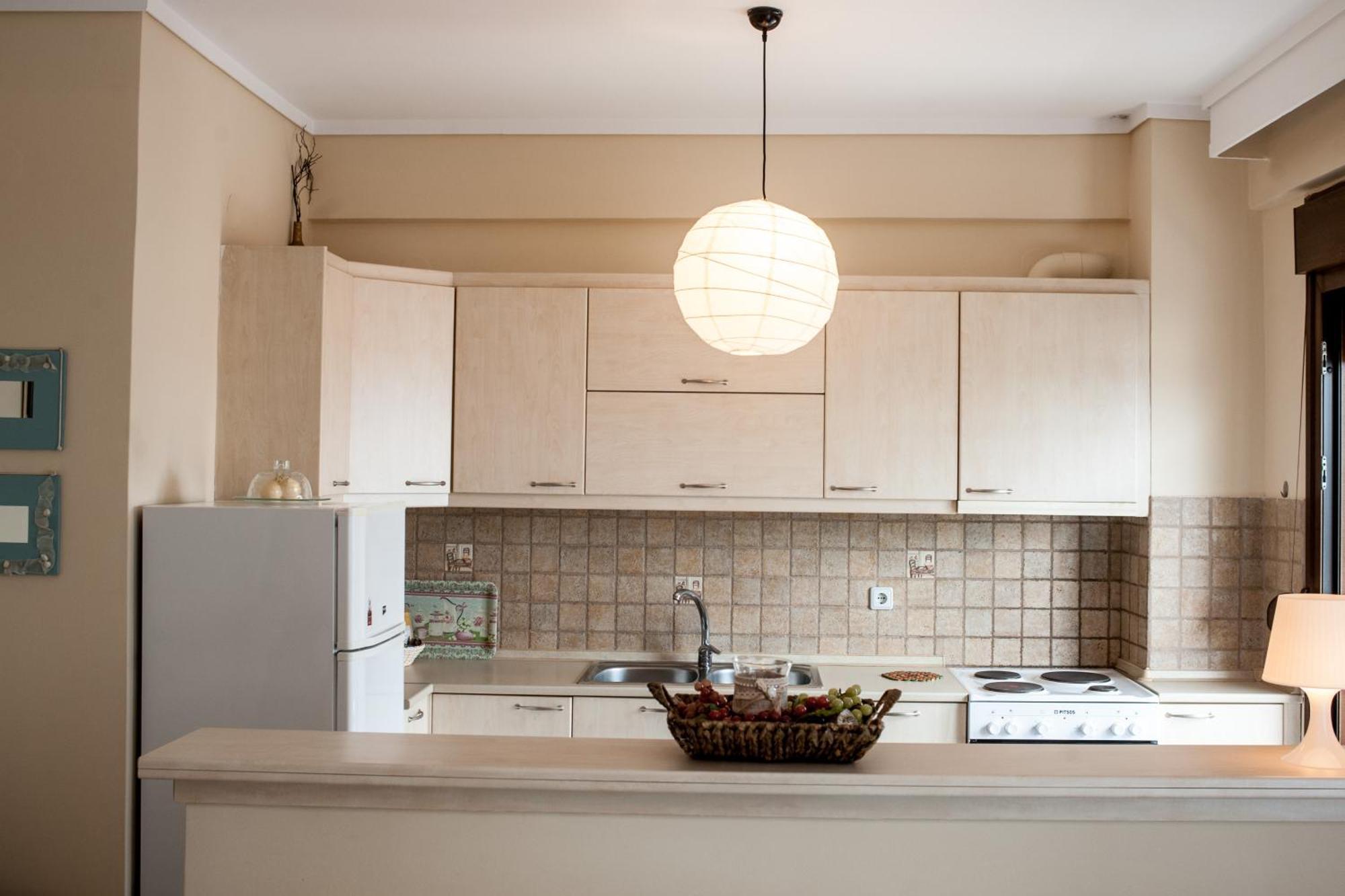 Sea View Flat Apartment Peraia  Bagian luar foto