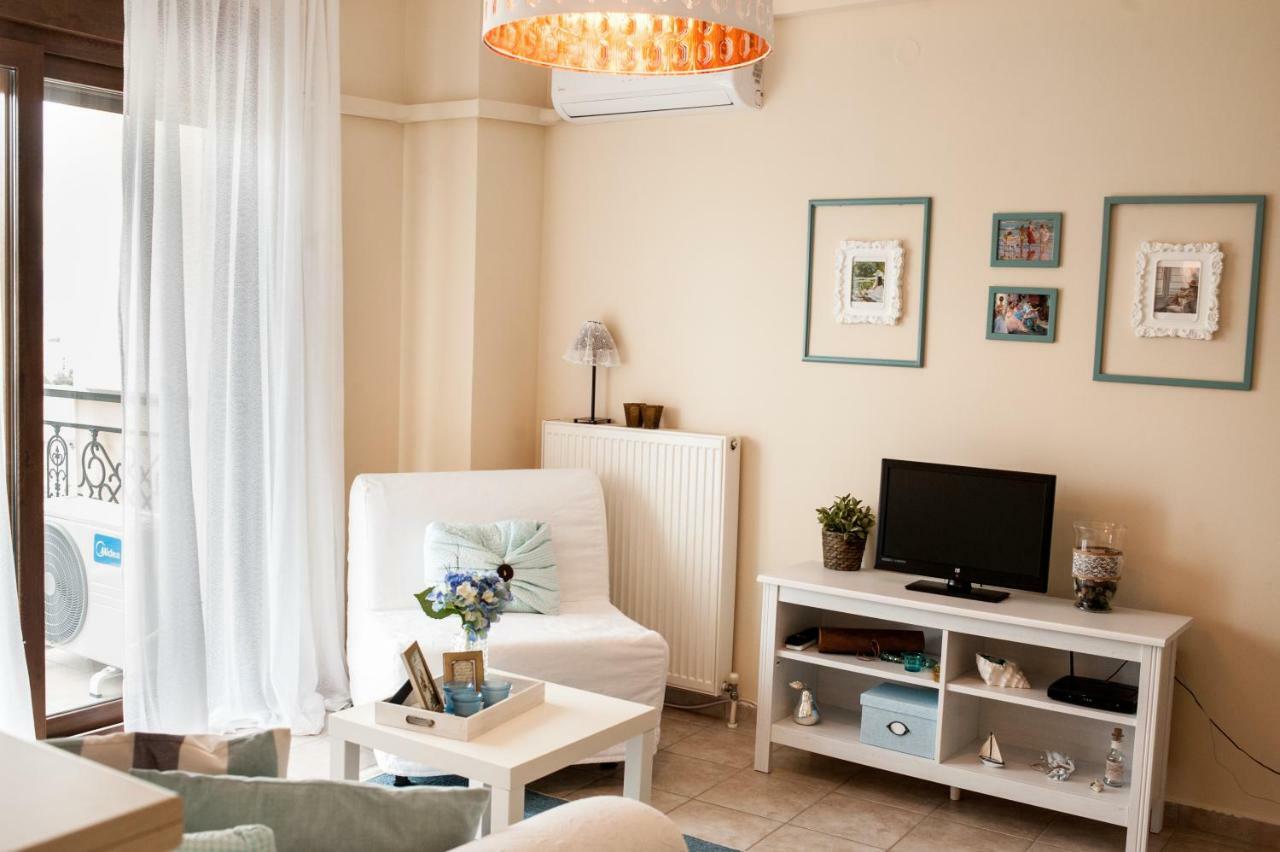 Sea View Flat Apartment Peraia  Bagian luar foto